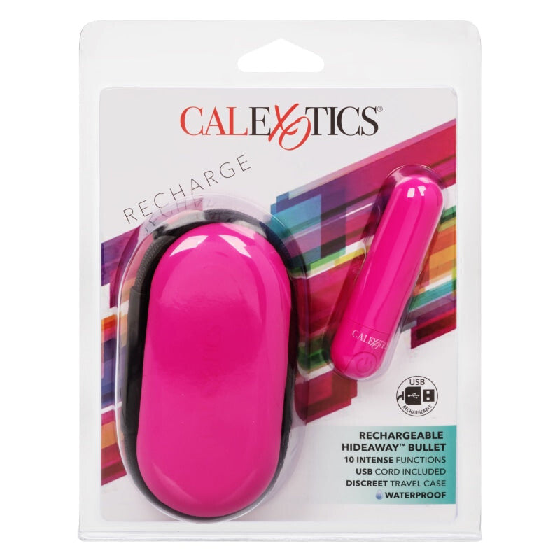 Rechargeable Hideaway Bullet - Pink - Eggs & Bullets