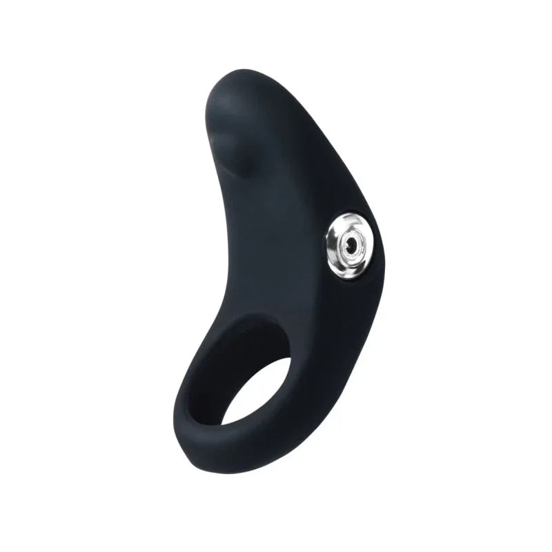 Rev Rechargeable Vibrating C-Ring - Black