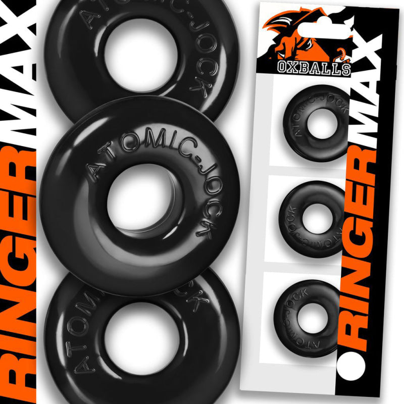 Ringer Max 3-Pack - Black