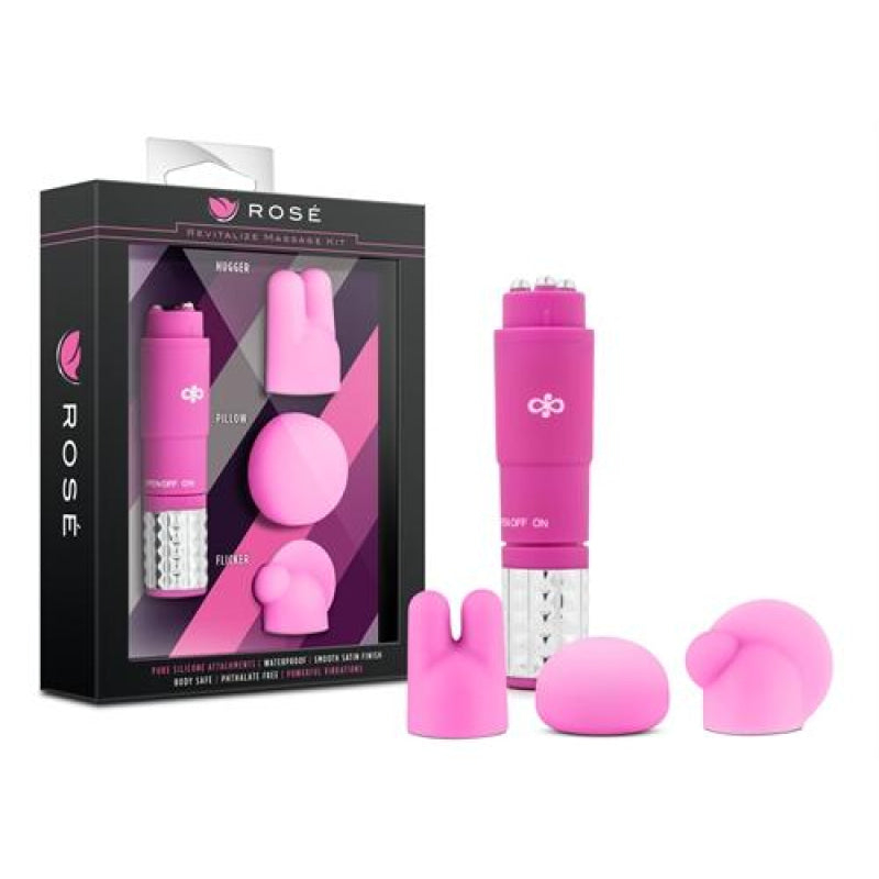 Rose Revitalize Massage Kit - Pink