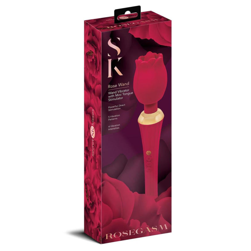 Rosegasm Bouquet Rose Wand - Red