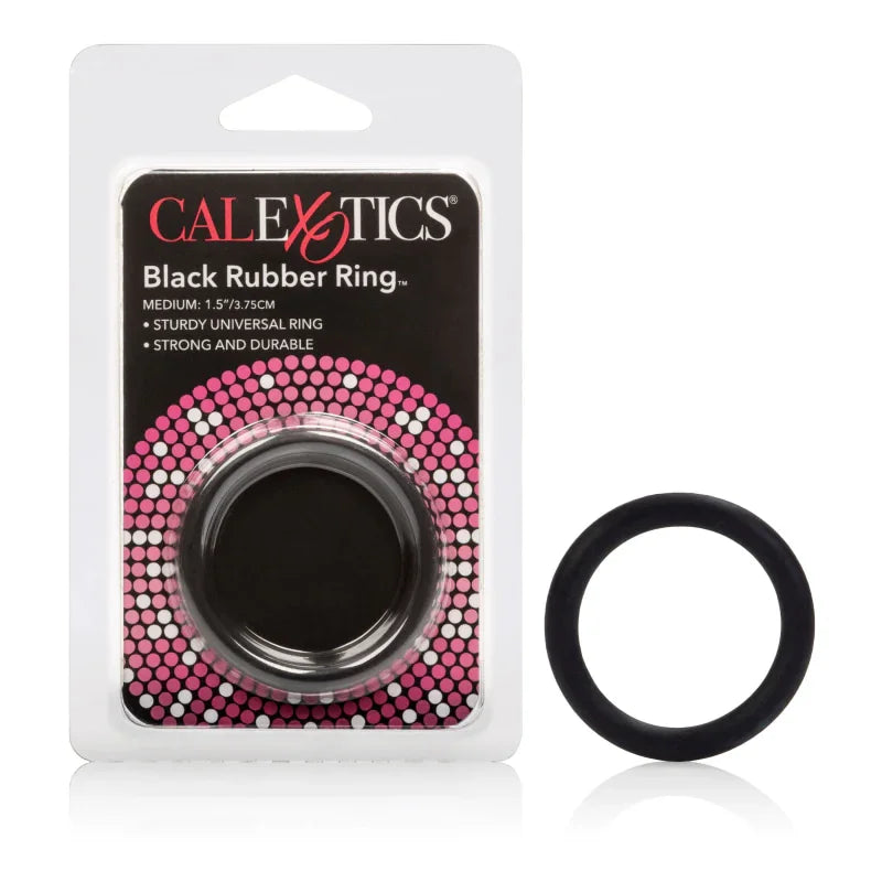 Rubber Ring - Medium - Black - MyPleasure