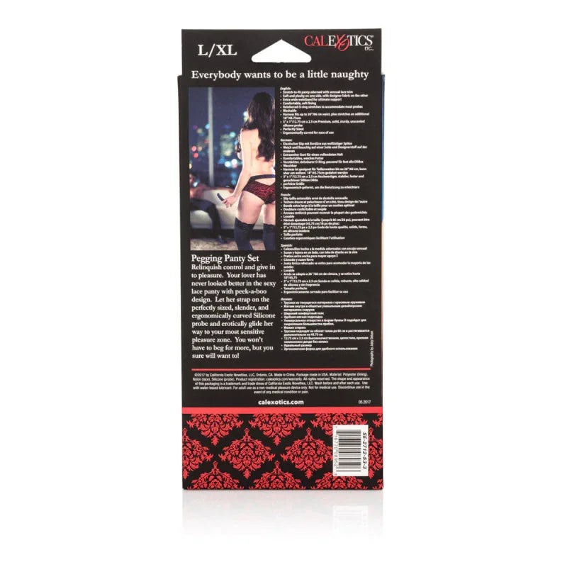 Scandal Pegging Panty L/xl - MyPleasure