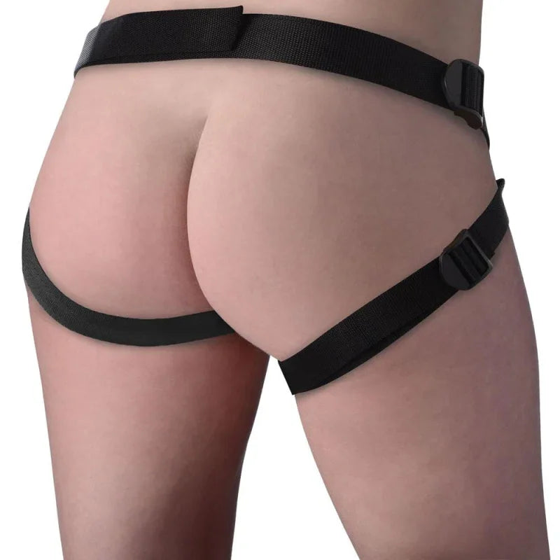 Seducer 7 Inch Silicone Dildo With Harness - MyPleasure