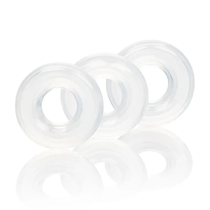 Set of 3 Silicone Stacker Rings - MyPleasure