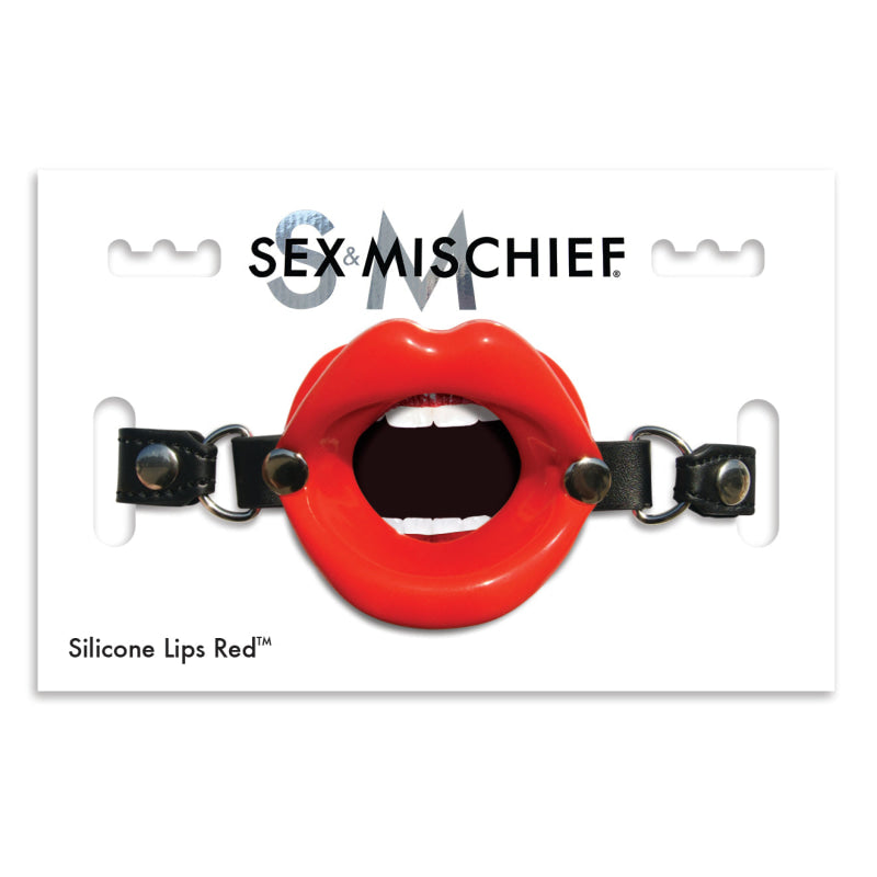 Sex and Mischief Silicone Lips - Red