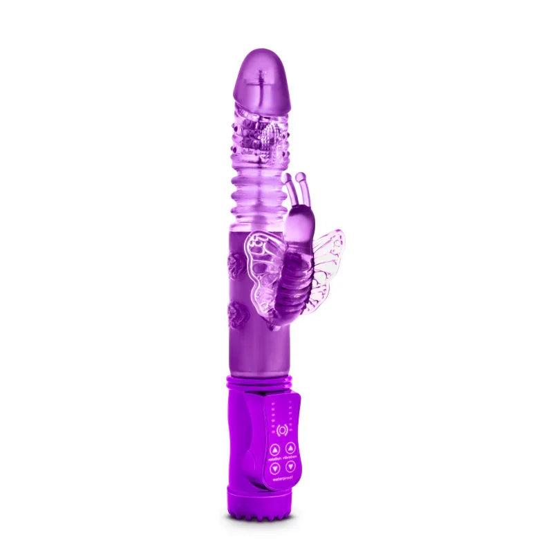 Sexy Things Butterfly Thruster Mini - Purple - MyPleasure