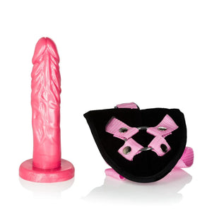 Shanes World Harness With Stud - Pink - MyPleasure