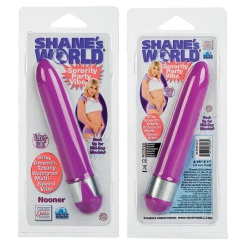 Shanes World Sorority Party Vibe Nooner - Purple - MyPleasure