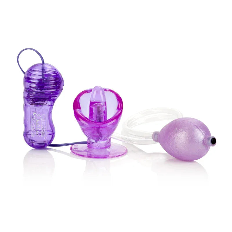 Shane's World Vibrating Turbo Suction Tongue - Purple - MyPleasure