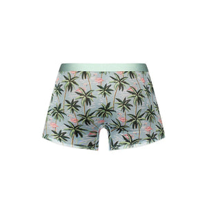 Sheer Prints - Seamless Sheer Short - Large - Flamingo - MyPleasure