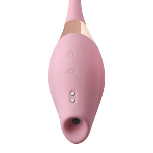 Shegasm 8x Tandem Plus Silicone Suction Clit Stimulator and Egg