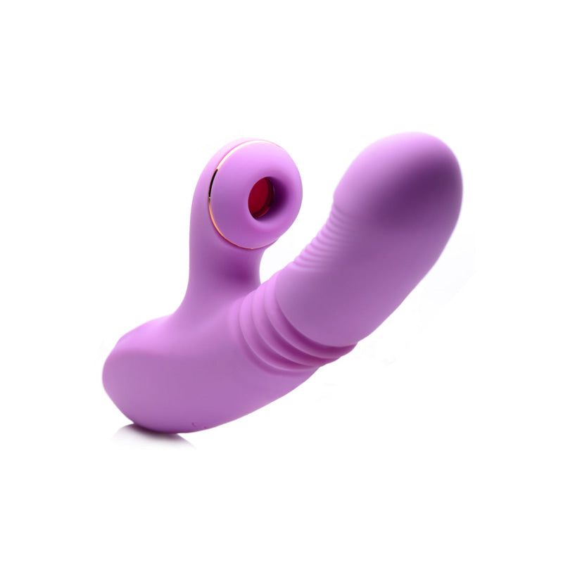 Shegasm Thrusting Suction Rabbit - Purple