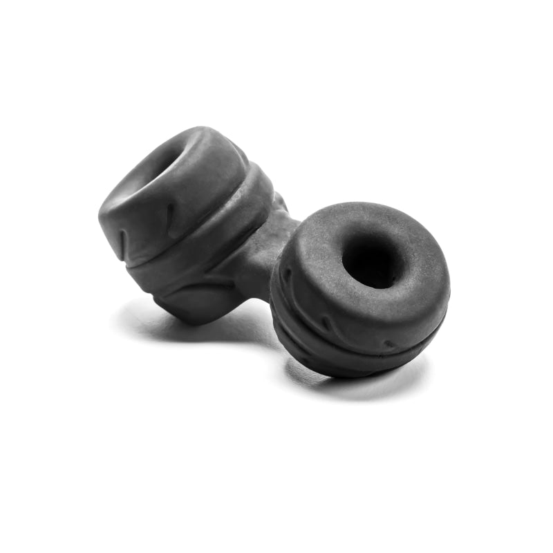 Silaskin Cock & Ball Ring and Stretcher - Black