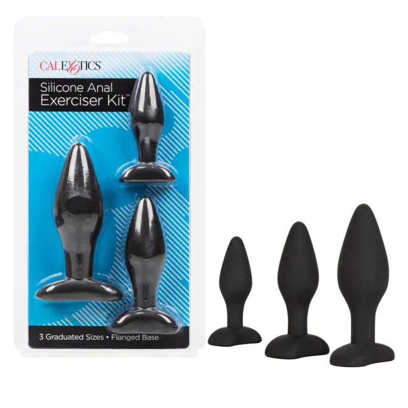 Silicone Anal Exerciser Kit - MyPleasure