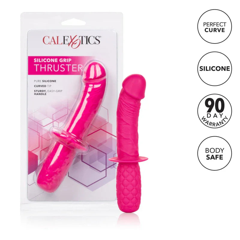 Silicone Grip Thruster - Pink - MyPleasure