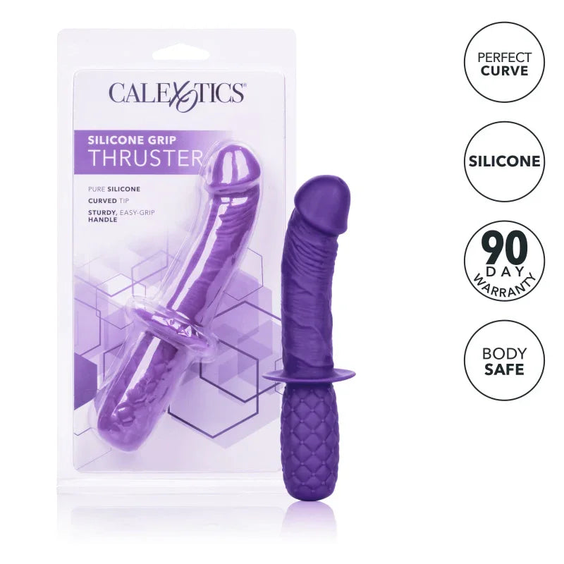 Silicone Grip Thruster - Purple - MyPleasure