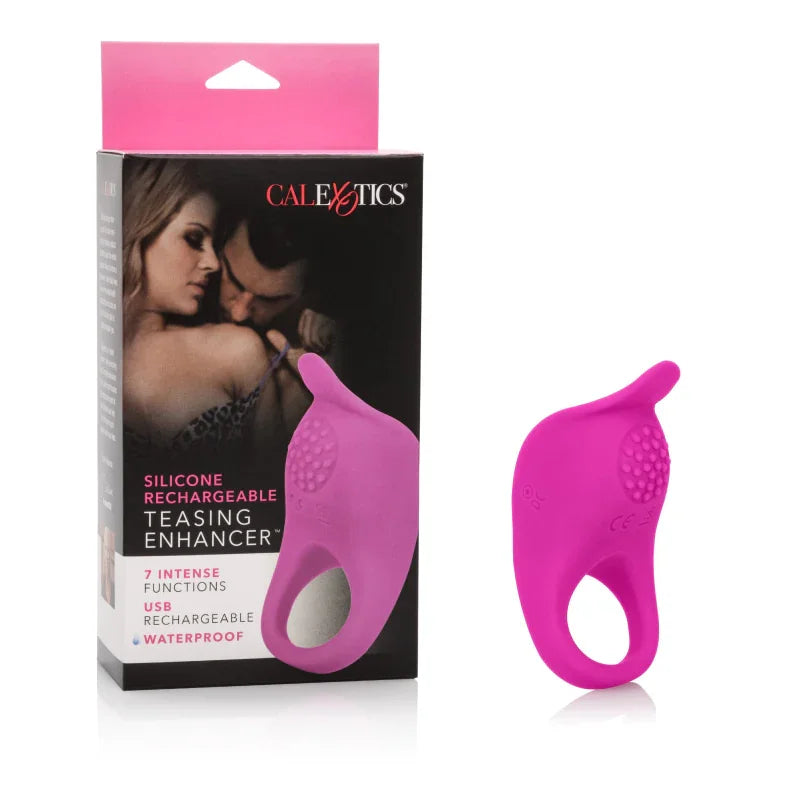 Silicone Rechargeable Teasing Enhancer - MyPleasure