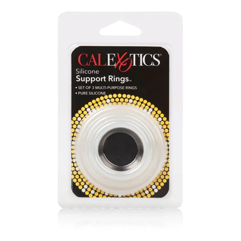 Silicone Support Rings - Clear - MyPleasure