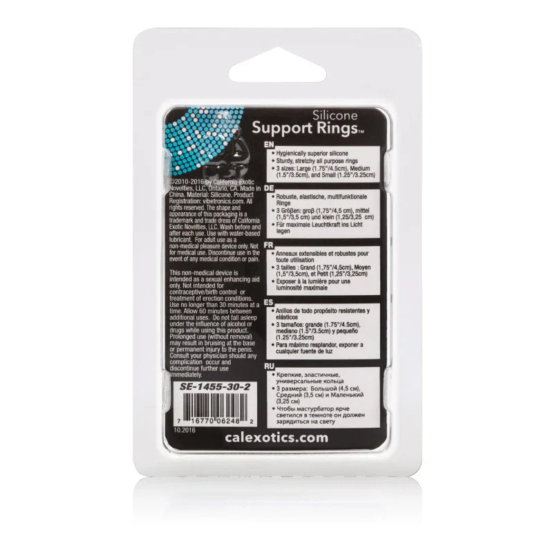 Silicone Support Rings - Ivory - MyPleasure