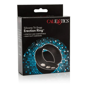 Silicone Tri-Snap Erection Ring - MyPleasure