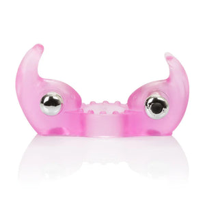 Silicone Triple Orgasm Erection Enhancer - Pink - MyPleasure