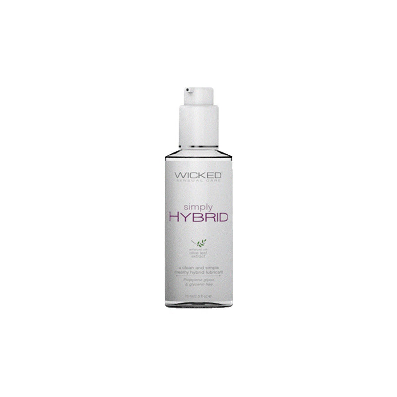 Simply Hybrid Fragrance Free Lube 2.3oz 70ml