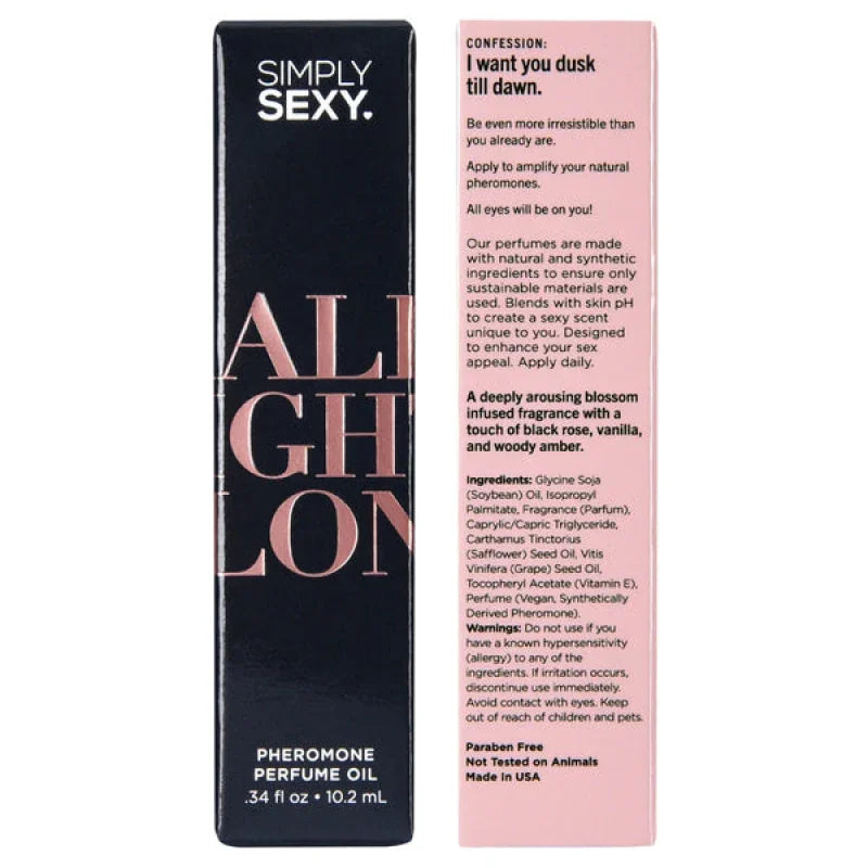 Simply Sexy All Night Long - Pheromone Perfume - .31oz | 9.2ml - MyPleasure