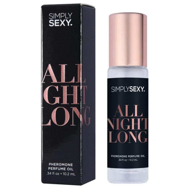 Simply Sexy All Night Long - Pheromone Perfume Oil Roll on - .34oz | 10.2ml - MyPleasure