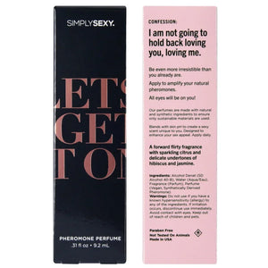 Simply Sexy Let’s Get It on - Pheromone Perfume Oil Roll on - .34oz | 10.2ml - MyPleasure
