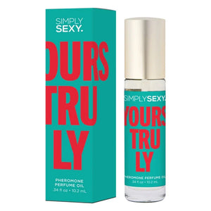 Simply Sexy Pheromone Perfume Oil Yours Truly Roll on .34 Oz - MyPleasure