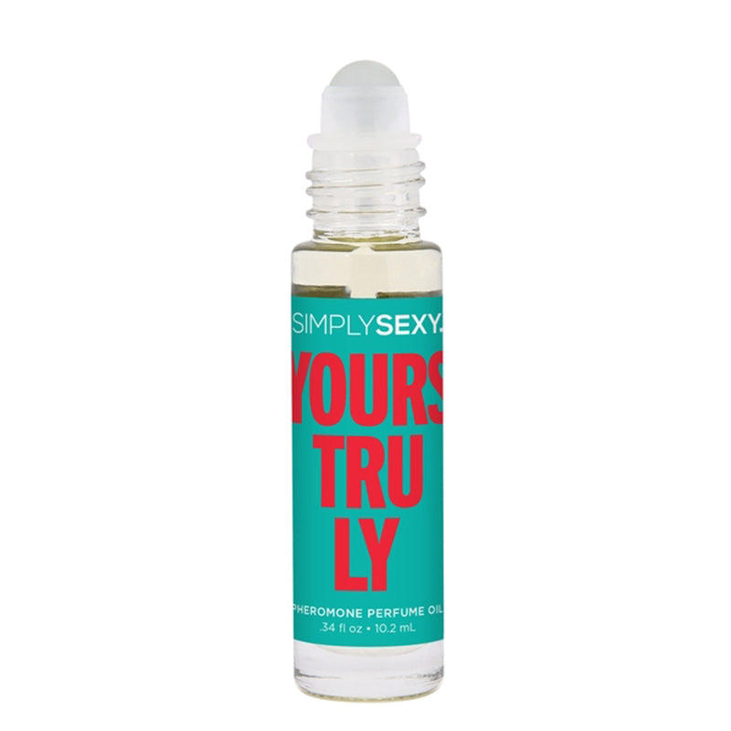 Simply Sexy Pheromone Perfume Oil Yours Truly  Roll on .34 Oz