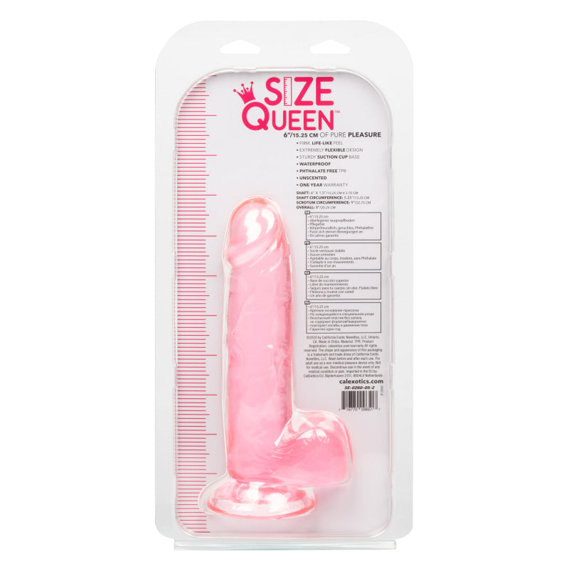 Size Queen 6 Inch - Pink