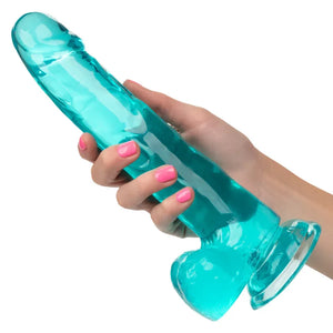 Size Queen 8 Inch - Blue - MyPleasure
