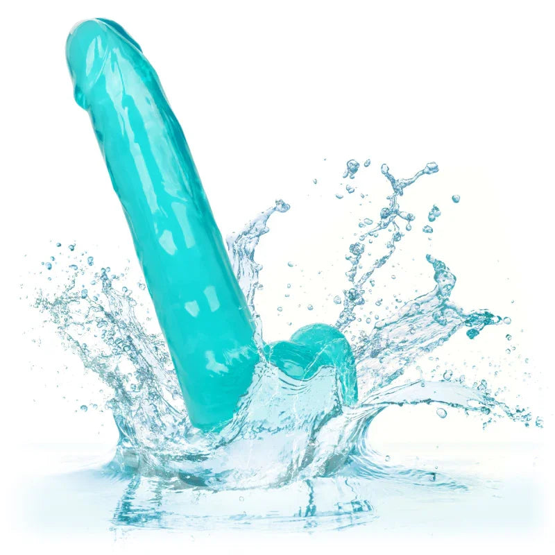 Size Queen 8 Inch - Blue - MyPleasure