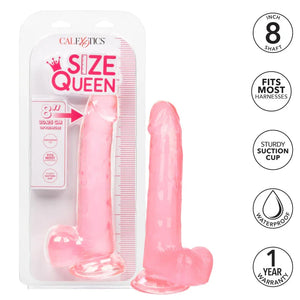 Size Queen 8 Inch - Pink - MyPleasure