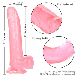 Size Queen 8 Inch - Pink - MyPleasure