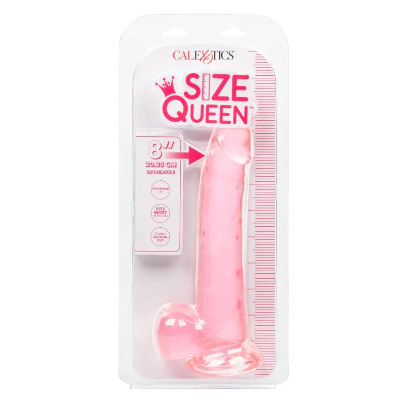 Size Queen 8 Inch - Pink - MyPleasure