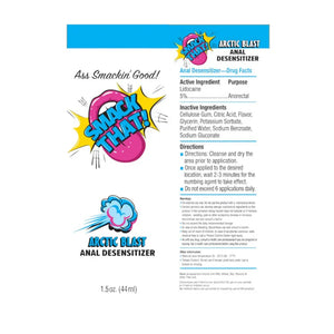 Smack That Anal Desensitizer Arctic Blast 1.5 Oz - MyPleasure