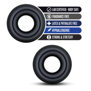 Stay Hard Donut Rings - Over Sized - MyPleasure