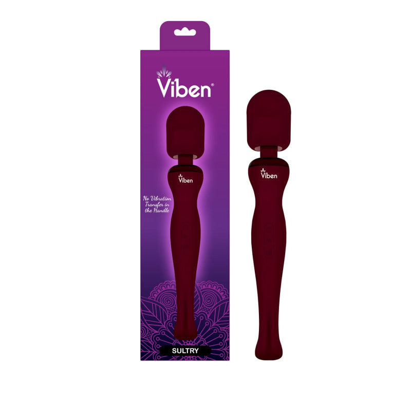 Sultry - Ruby - Intense Handheld Wand Massager