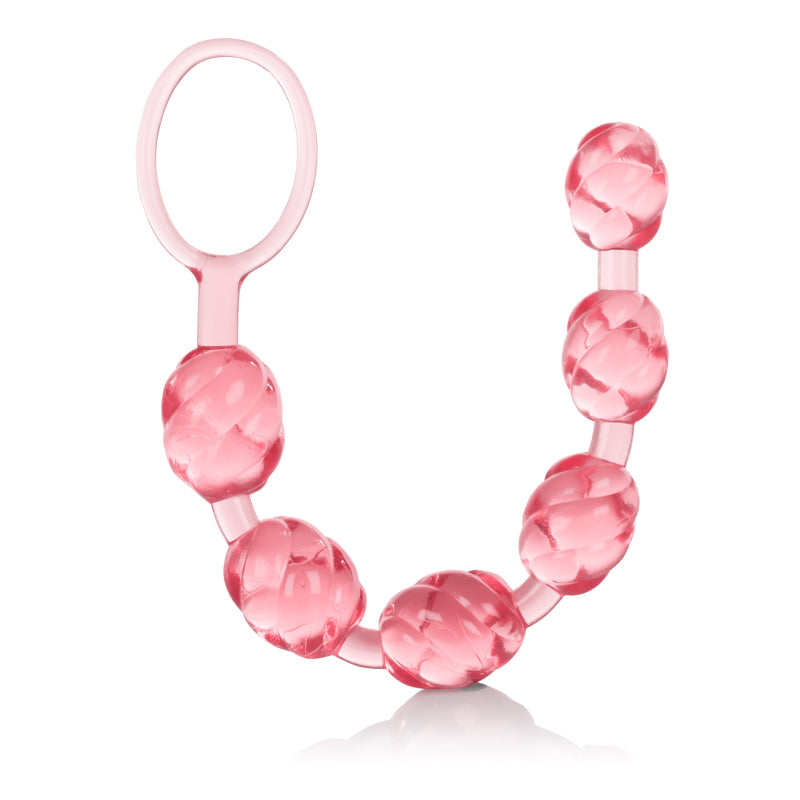 Swirl Pleasure Beads - Pink