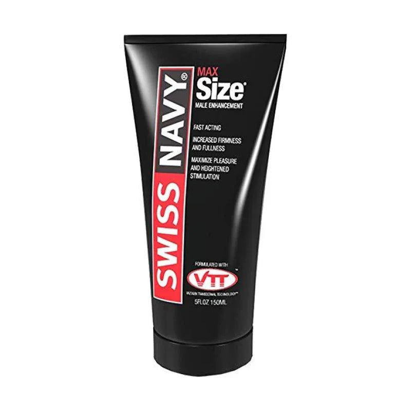 Swiss Navy Max Size Male Enhancement Cream 5 Fl Oz - MyPleasure