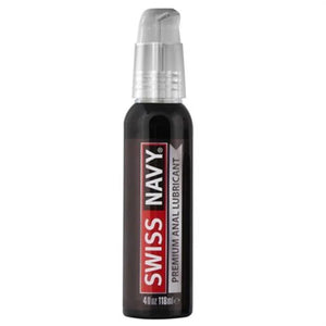 Swiss Navy Premium Silicone Anal Lubricant - 4 Oz. - MyPleasure