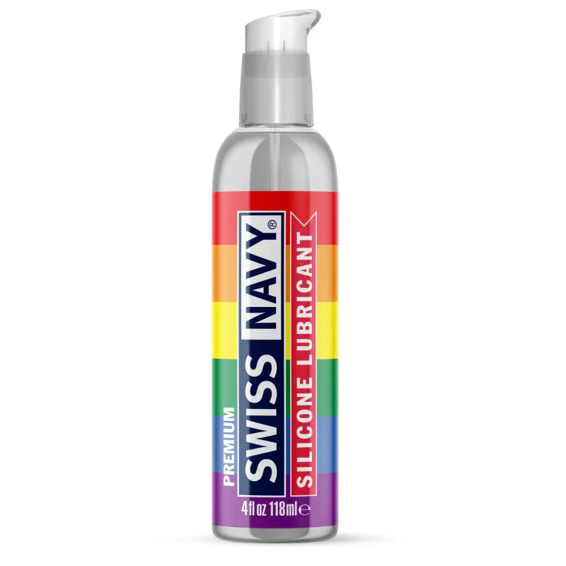 Swiss Navy Pride Edition Silicone Lubricant 4oz - MyPleasure