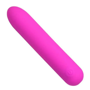 Tapered Flexible Silicone Bullet - Pink
