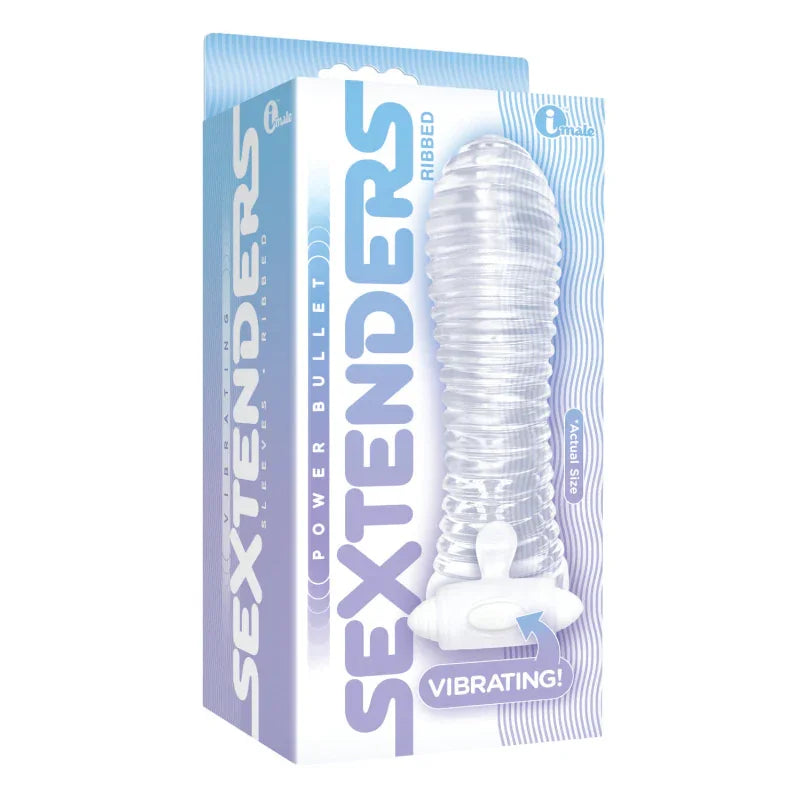 The 9's Vibrating Sextenders - Ribbed