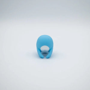 Natalie's Toy Box Heavenly Humpback Finger Bullet Vibrator, Rechargeable Waterproof Massager for Clitoral, Vaginal or Nipple Stimulation, 10 Functions, ABS Silicone Adult Sex Toy