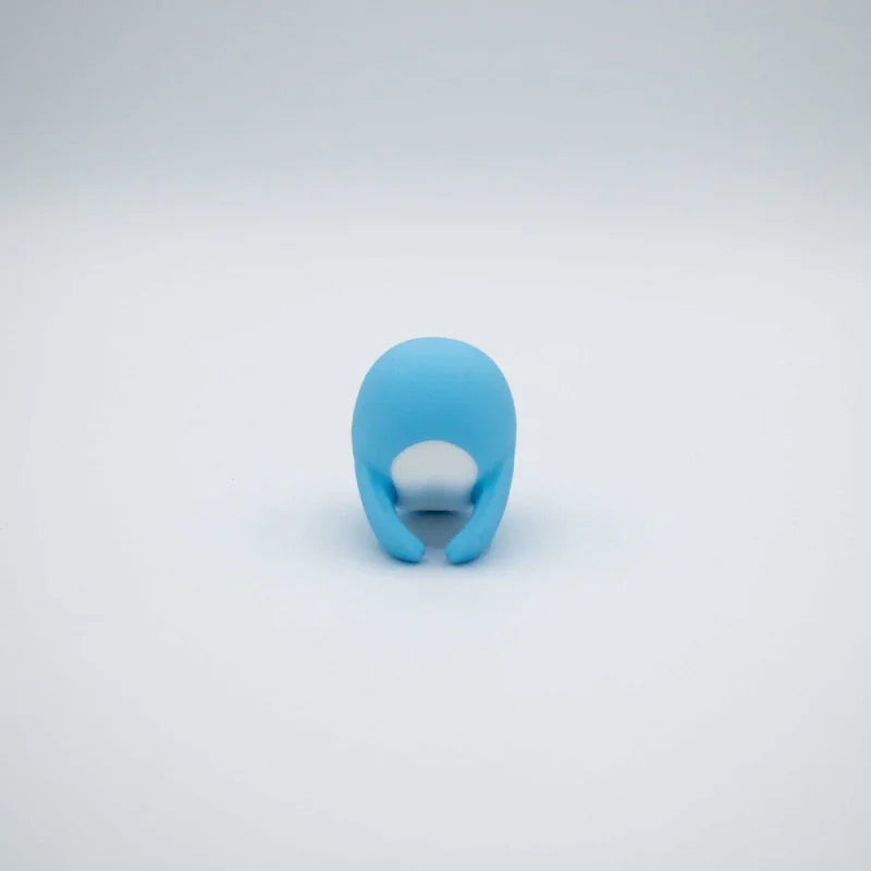 Natalie's Toy Box Heavenly Humpback Finger Bullet Vibrator, Rechargeable Waterproof Massager for Clitoral, Vaginal or Nipple Stimulation, 10 Functions, ABS Silicone Adult Sex Toy