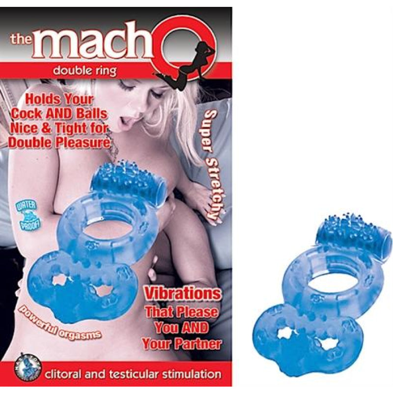 The Macho Double Ring - Blue